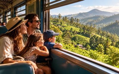 Sri Lanka Train Travel with Kids